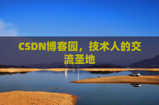 CSDN博客园，技术人的交流圣地